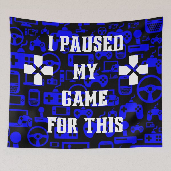 Item preview, Gamer Print Blue designed and sold by Lylabean22.