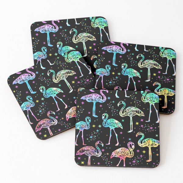 Item preview, Flamingo Colorful Neon  designed and sold by AlysaWithArt.