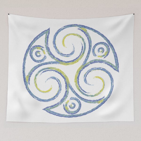 Item preview, Celtic Triskelion, triskele symbol - Good luck charm designed and sold by H Jonas.