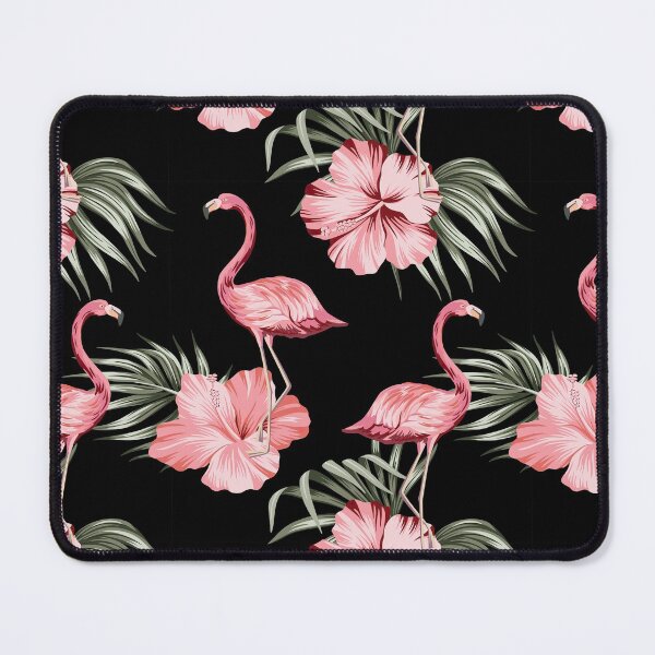 Item preview, Flamingo Hibiscus Flowers designed and sold by AlysaWithArt.