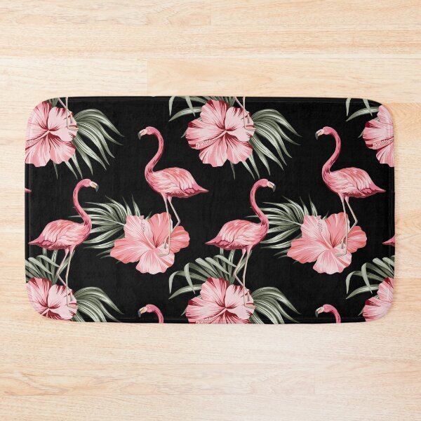 Item preview, Flamingo Hibiscus Flowers designed and sold by AlysaWithArt.