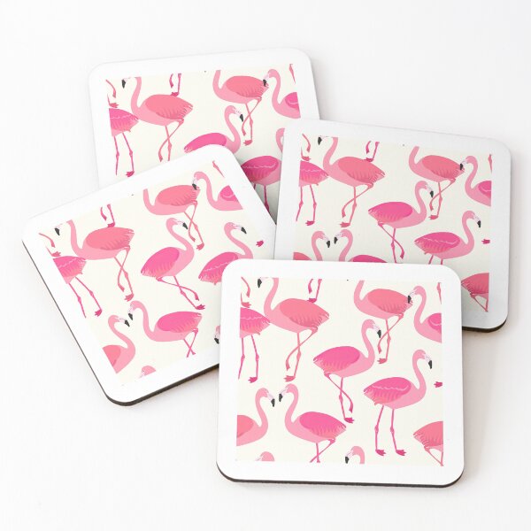 Item preview, Pink Flamingo Couple designed and sold by AlysaWithArt.