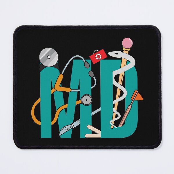 Item preview, MD Medical Doctor, Stethoscope, Black designed and sold by Preents.