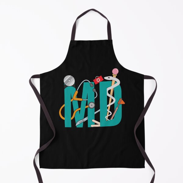 Item preview, MD Medical Doctor, Stethoscope, Black designed and sold by Preents.