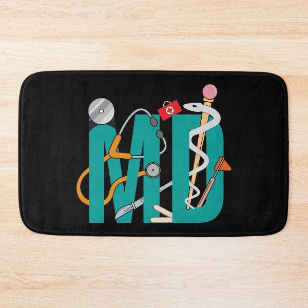 Item preview, MD Medical Doctor, Stethoscope, Black designed and sold by Preents.