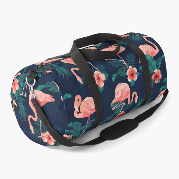 Item preview, Flamingo Hibiscus Tropical Leaves designed and sold by AlysaWithArt.