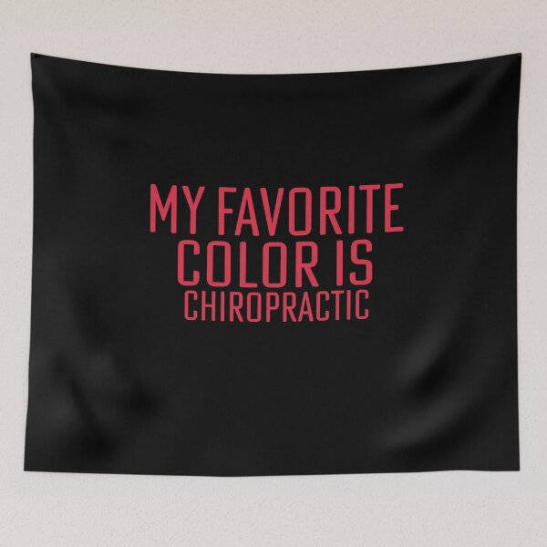 Item preview, My favorite color is Chiropractic funny gift for man and woman designed and sold by patroart.