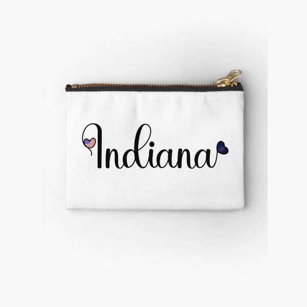 Item preview, I Love Indiana - Indiana Script With Heart Shaped Flags designed and sold by molamode.