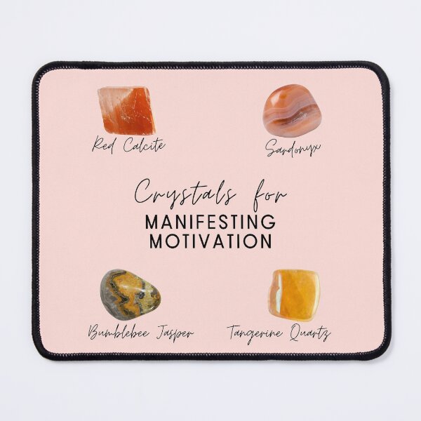Item preview, Crystals for Manifesting Motivation designed and sold by mooneko.