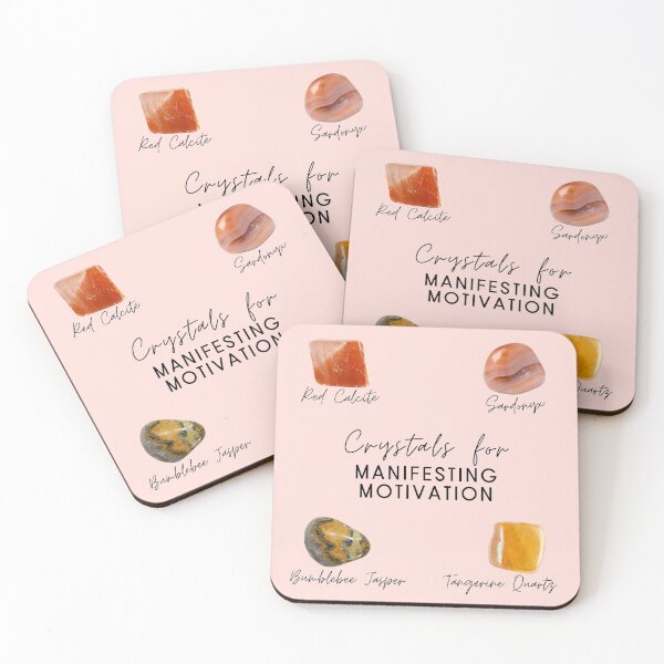 Item preview, Crystals for Manifesting Motivation designed and sold by mooneko.