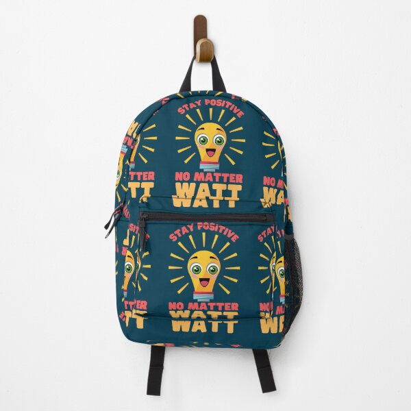 Item preview, Stay Positive No Matter Watt designed and sold by Keep Smiling.
