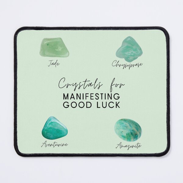 Item preview, Crystals for Manifesting Good Luck designed and sold by mooneko.