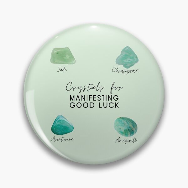 Item preview, Crystals for Manifesting Good Luck designed and sold by mooneko.