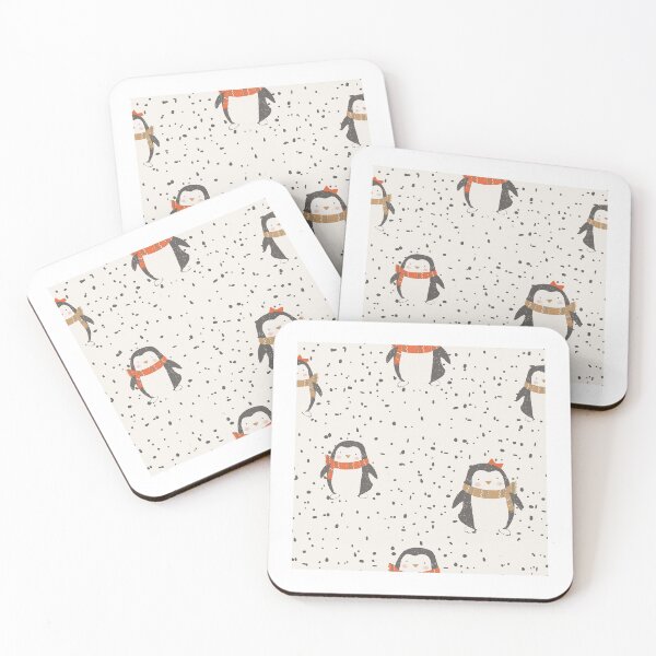 Item preview, Hand Drawn Winter Penguin designed and sold by AlysaWithArt.
