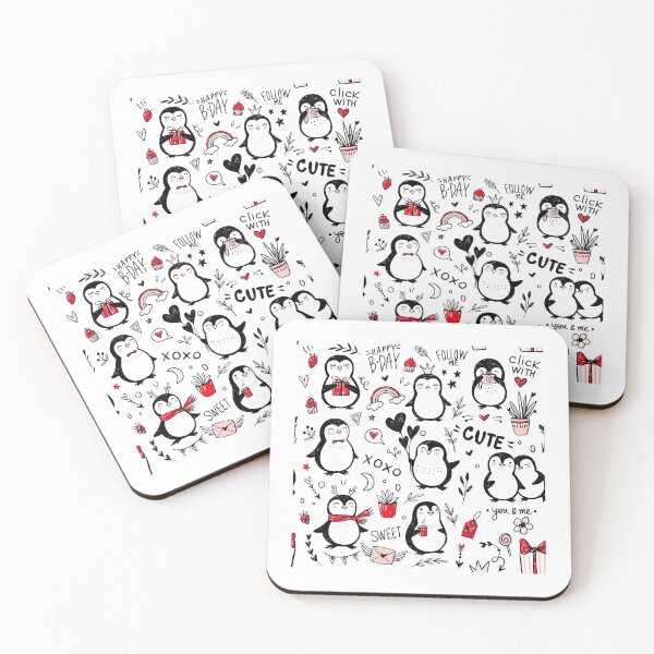 Item preview, Love Penguins  designed and sold by AlysaWithArt.