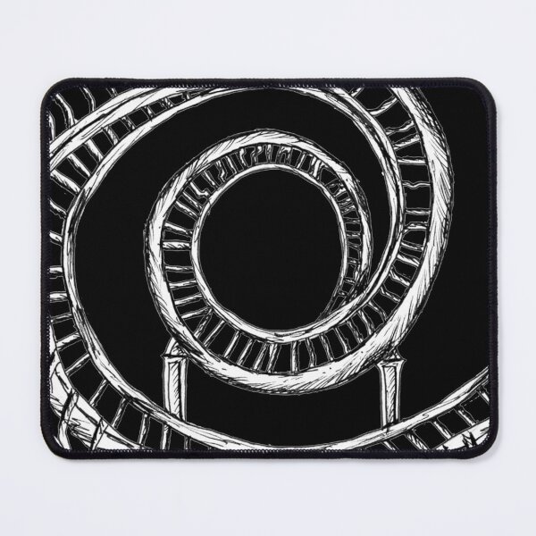 Item preview, Roller Coaster Swirl (Inktober 2021 Day 19_1 designed and sold by Jorden Estes.