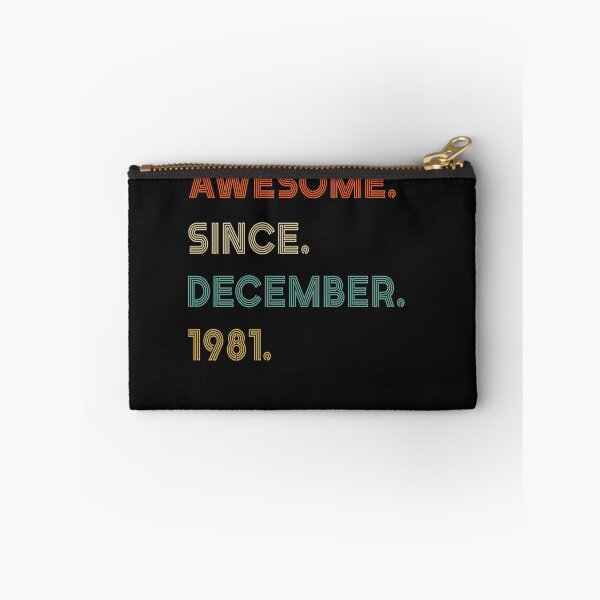 Artikelvorschau, Awesome Since December 1981 40 Year Old 40th Birthday Gift entworfen und verkauft von Chloe43212.