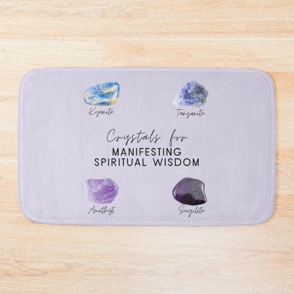 Item preview, Crystals for Manifesting Spiritual Wisdom designed and sold by mooneko.
