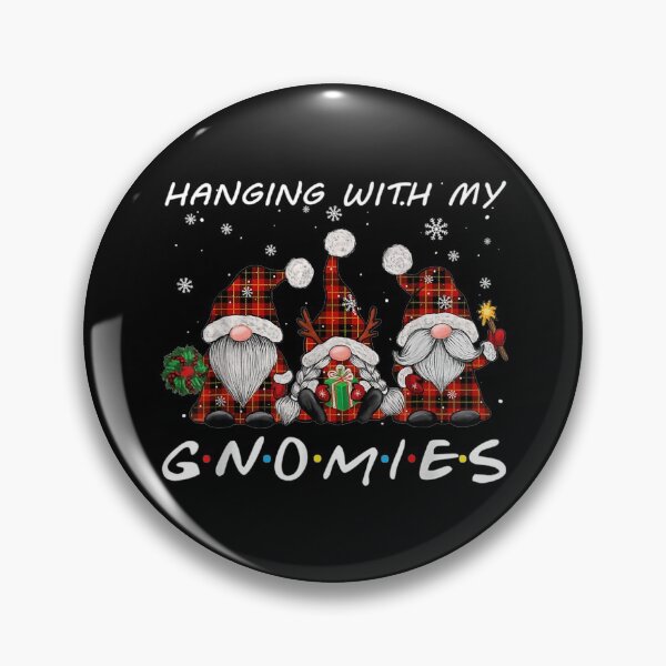 Item preview, Hanging With My Gnomies Red Plaid Pajama designed and sold by RubDecrease.