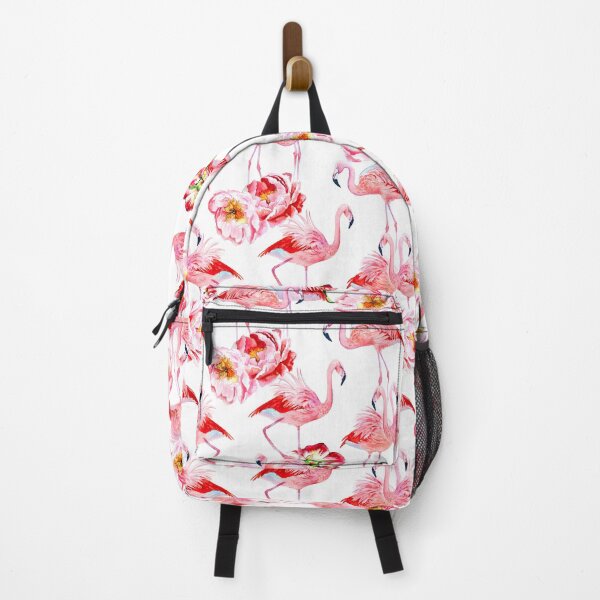 Item preview, Watercolor Flamingo Flower designed and sold by JaskolArt.