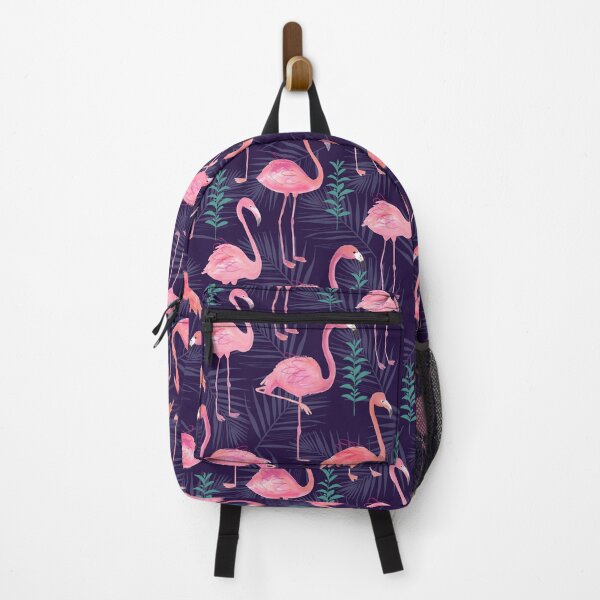 Item preview, Flamingos Leaves Flamingo Drawing designed and sold by JaskolArt.