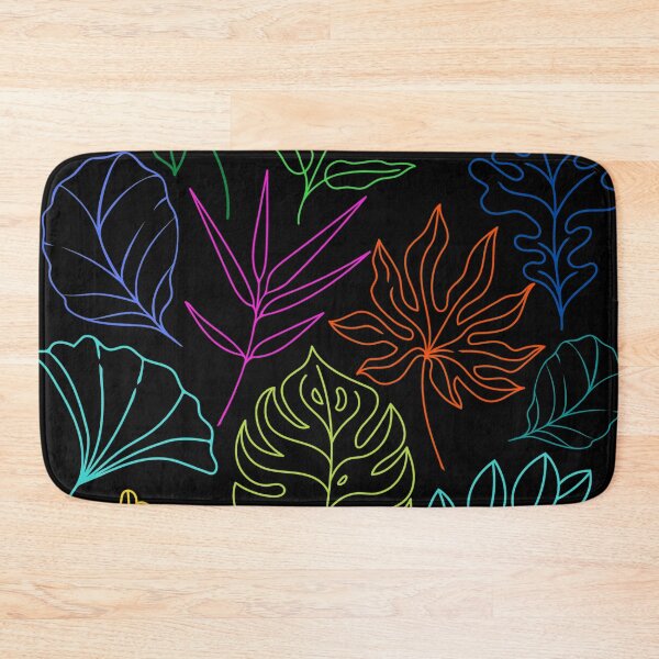 Item preview, Cute Colorful Leaf Doodles designed and sold by YuviMK.