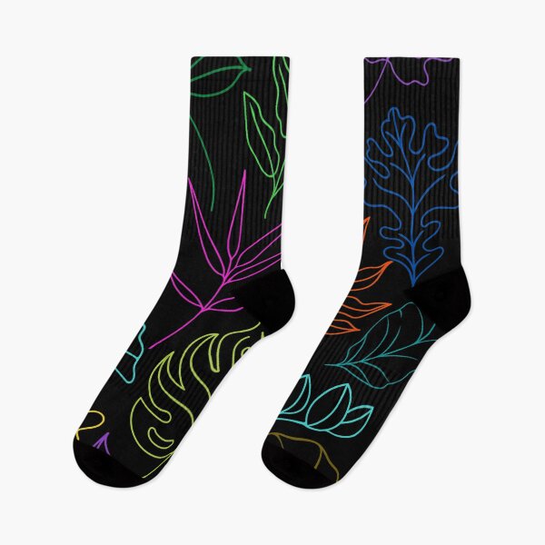 Item preview, Cute Colorful Leaf Doodles designed and sold by YuviMK.