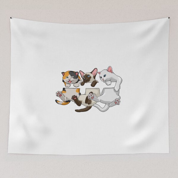 Item preview, cat & cat & cat designed and sold by HandsomeCat.
