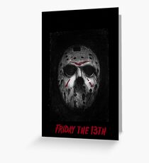 Friday the 13th Greeting Card