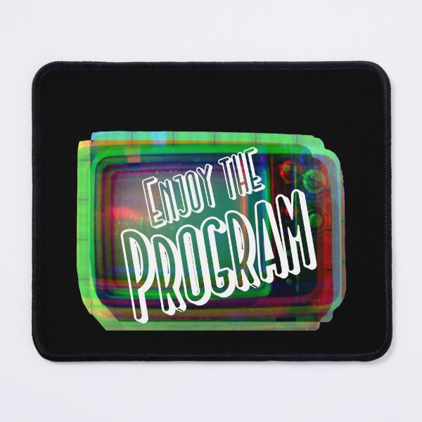 Item preview, Enjoy The Program Retro Television designed and sold by wildjellybeans.
