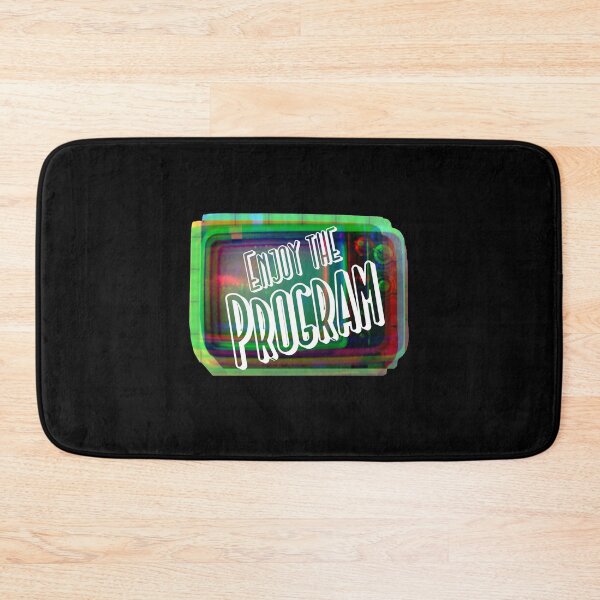Item preview, Enjoy The Program Retro Television designed and sold by wildjellybeans.