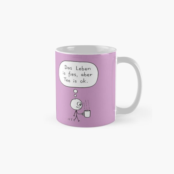 islieb tea cup (purple) Classic Mug