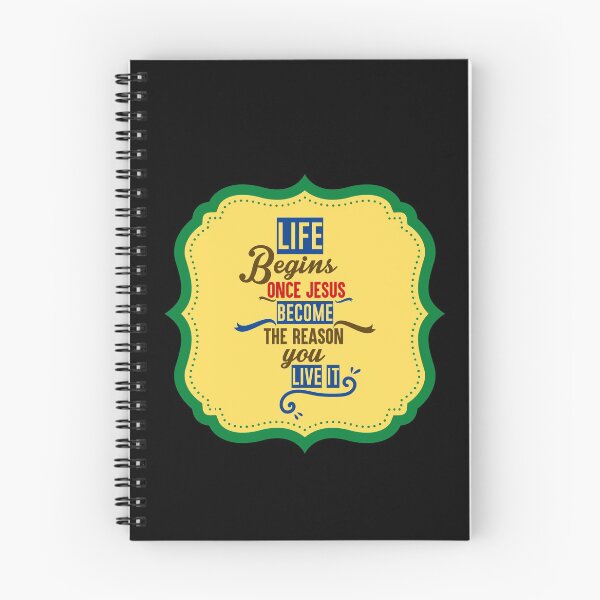 Item preview, Life Begins When Jesus Become The Reason To Live It designed and sold by Prayingwarrior.