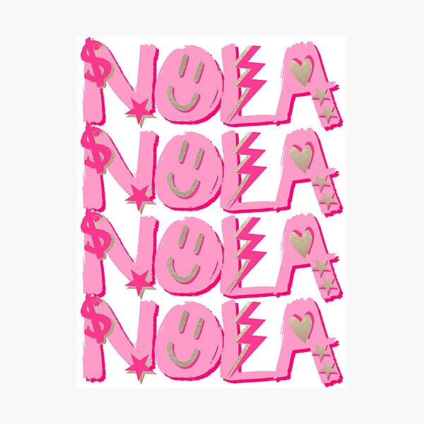 Item preview, NOLA name designed and sold by Julia Santos.