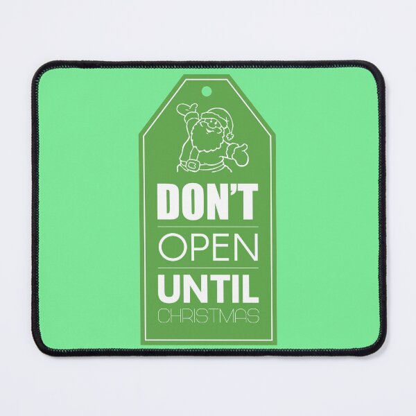 Item preview, Don't Open Until Christmas - Christmas Gift Tag designed and sold by VizcwntGFX.