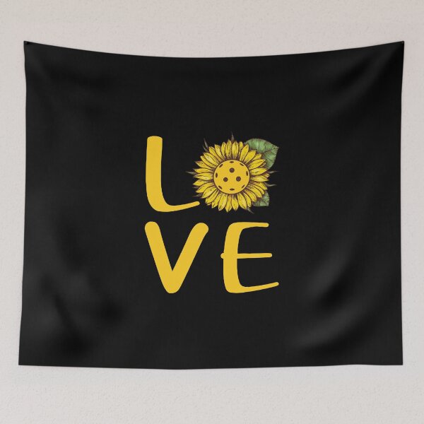 Artikelvorschau, Pickleball Liebe Sonnenblume entworfen und verkauft von lauricecmd.