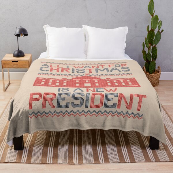 Item preview, all i want for christmas is a new president designed and sold by FanaticTee.