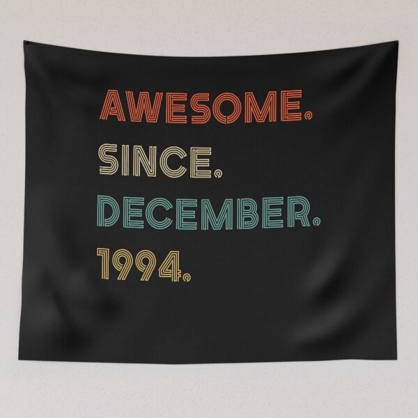 Artikelvorschau, Awesome Since December 1994 27 Year Old 27th Birthday Gift entworfen und verkauft von Chloe43212.
