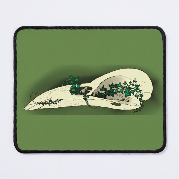 Item preview, Ivy Crow Skull designed and sold by LeafyJester.