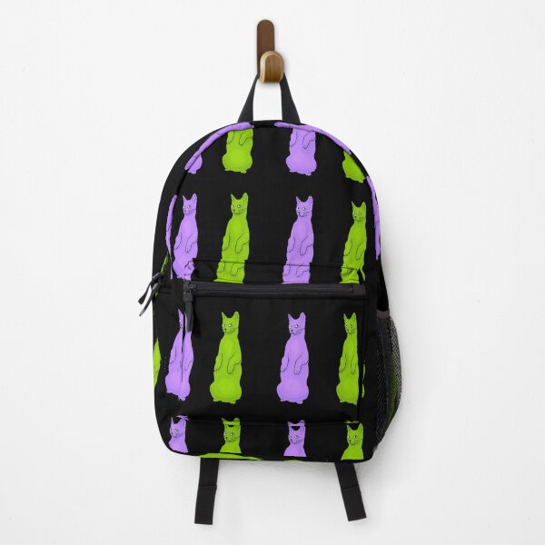 Item preview, Green and Purple Cats Standing Up Sticker Pack designed and sold by wildjellybeans.