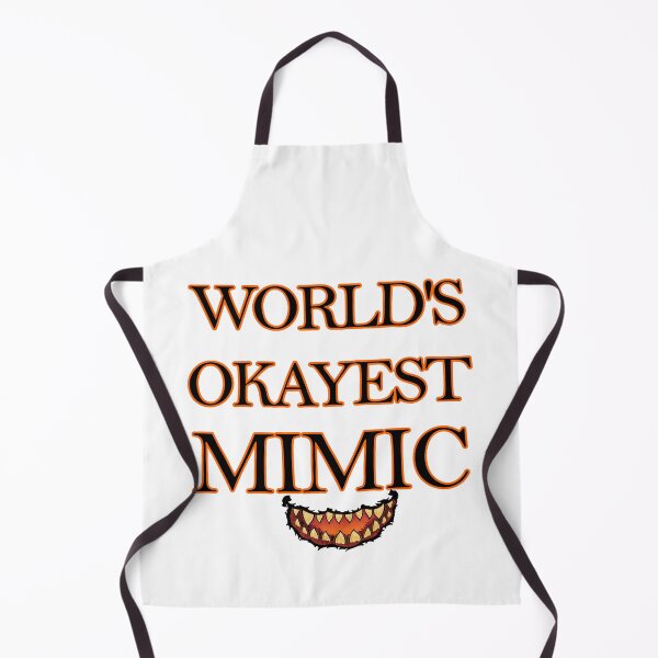 Item preview, Worlds Okayest Mimic Dungeon Master gift designed and sold by Tiffany Munro.