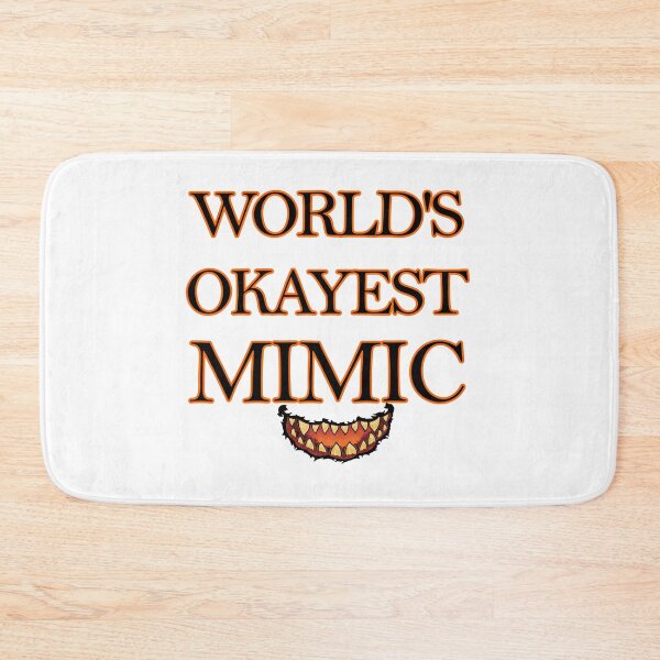 Item preview, Worlds Okayest Mimic Dungeon Master gift designed and sold by Tiffany Munro.