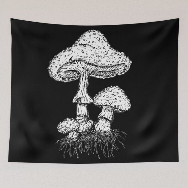 Item preview, Amanita Muscaria (Inktober 2021 Day 20) designed and sold by Jorden Estes.