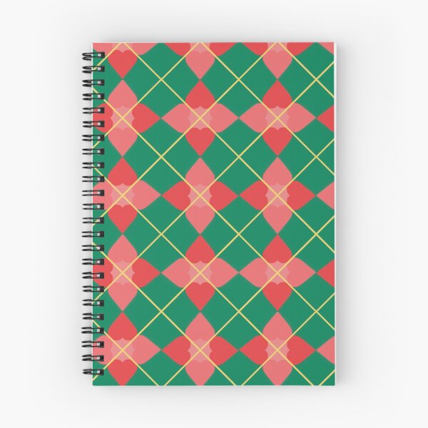 Item preview, Christmas Heart Argyle  designed and sold by Caryn Pinkston.