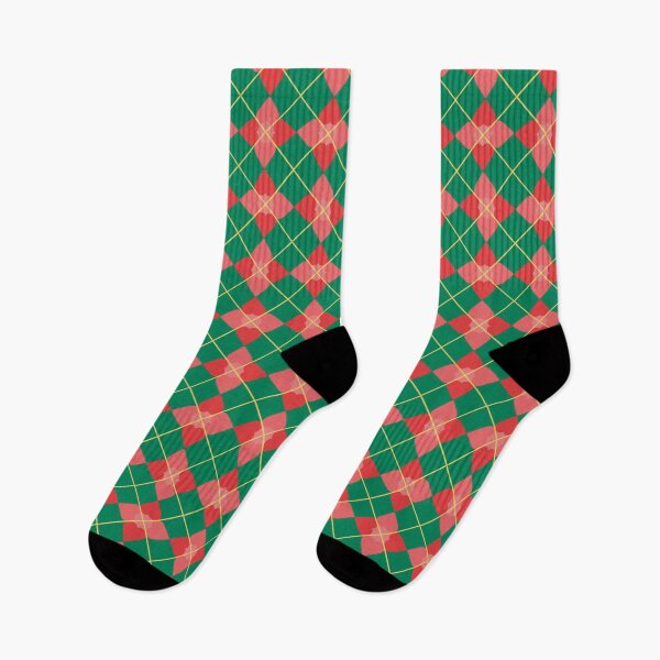 Artikelvorschau, Weihnachtsherz Argyle entworfen und verkauft von Caryn Pinkston.