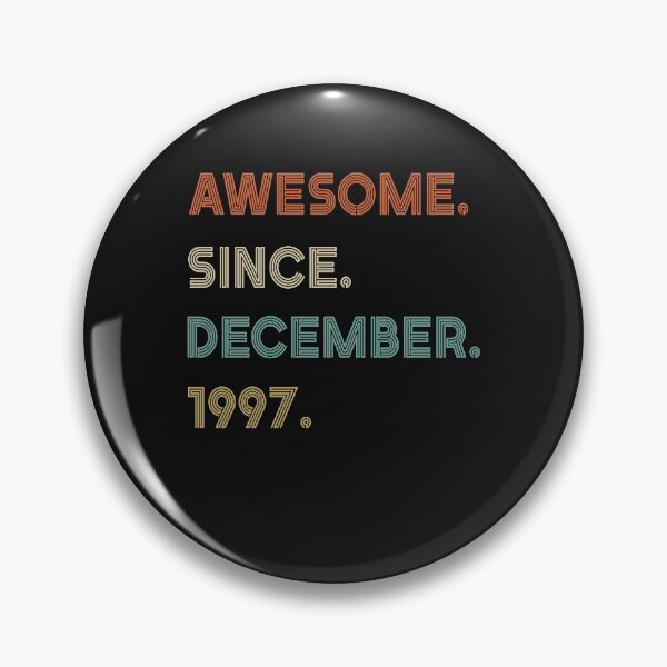 Item preview, Awesome Since December 1997 24 Year Old 24th Birthday Gift designed and sold by Chloe43212.