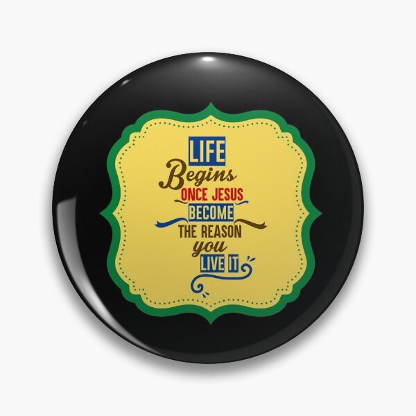 Artikelvorschau, Life Begins When Jesus Become The Reason To Live It entworfen und verkauft von Prayingwarrior.