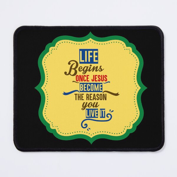 Item preview, Life Begins When Jesus Become The Reason To Live It designed and sold by Prayingwarrior.