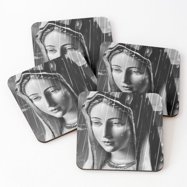 Item preview, Weeping Virgin Mary - Queen of Heaven designed and sold by omg-designs.