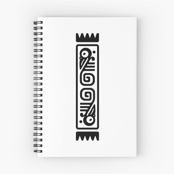 Item preview, Aztec Bird Motif Pattern designed and sold by boneytoes.